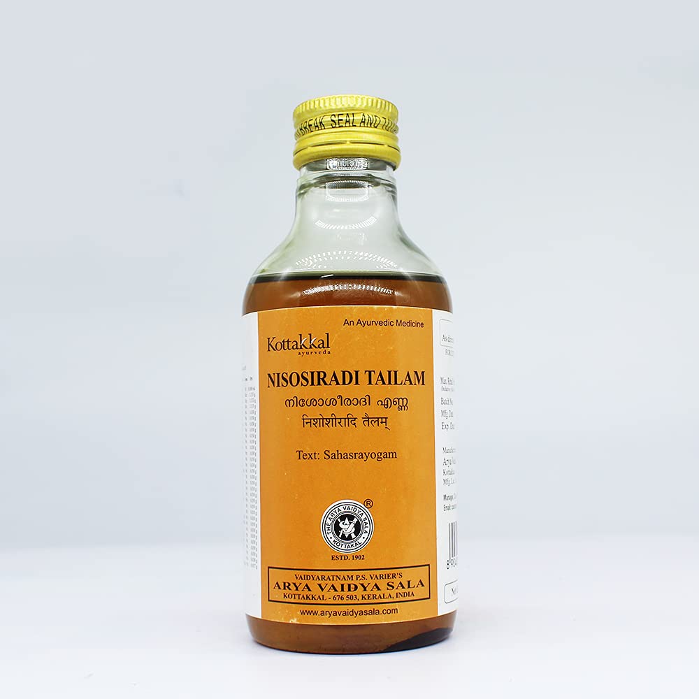 Golden Oldie Herbs Nisosiradi Tailam-200Ml,(Pack Of 1),Of Arya Vaidya Sala Kottakkal (B09C89MG8H) Amazon Price History, Amazon Price Tracker