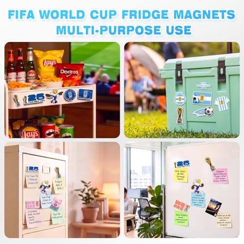 Imán decorativo FIFA World Cup 2026 oficial miniatura 6