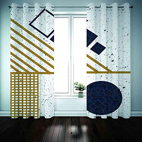 Rideau occultant à oeillets isolant thermique pour chambre d'enfant - 4