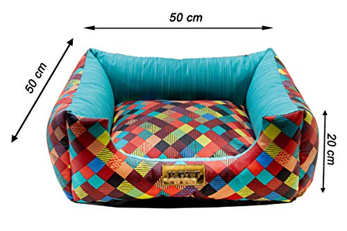Cama Impermeável Para Cachorro Luppet Pequeno porte até 5kg Verde M