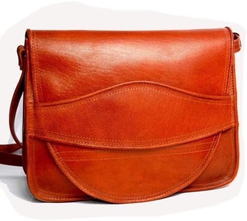 Holy Land Market Original leather bag - (23x17 cm OR 9x6.6 inches)