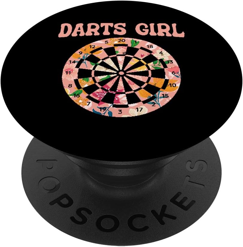 Darts Girl - Funny Darts Sport Player Pub Bar Dartboard Dart PopSockets MagSafe PopGrip for iPhone