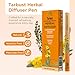 Tarbust Herbal Diffuser Pen, Mullein, Thyme and Mint Extracts, Lung Detox, Breathing Support, Oral Freshness, Nicotine Free, Herbal Diffuser Stick, 300 Uses, Plant Based Formula