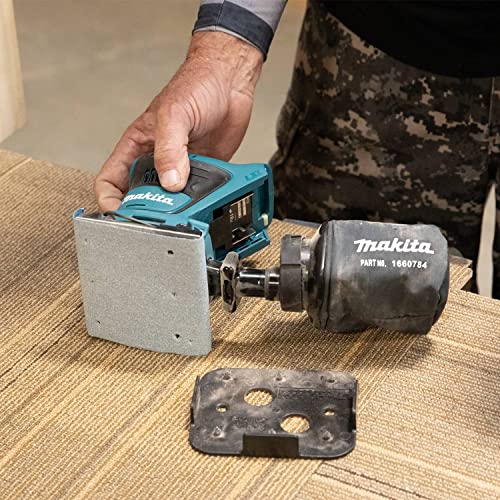 Makita XOB02Z 18V LXT® Lithium-Ion Cordless 1/4 Sheet Finishing Sander, Tool Only - Thumbnail 6
