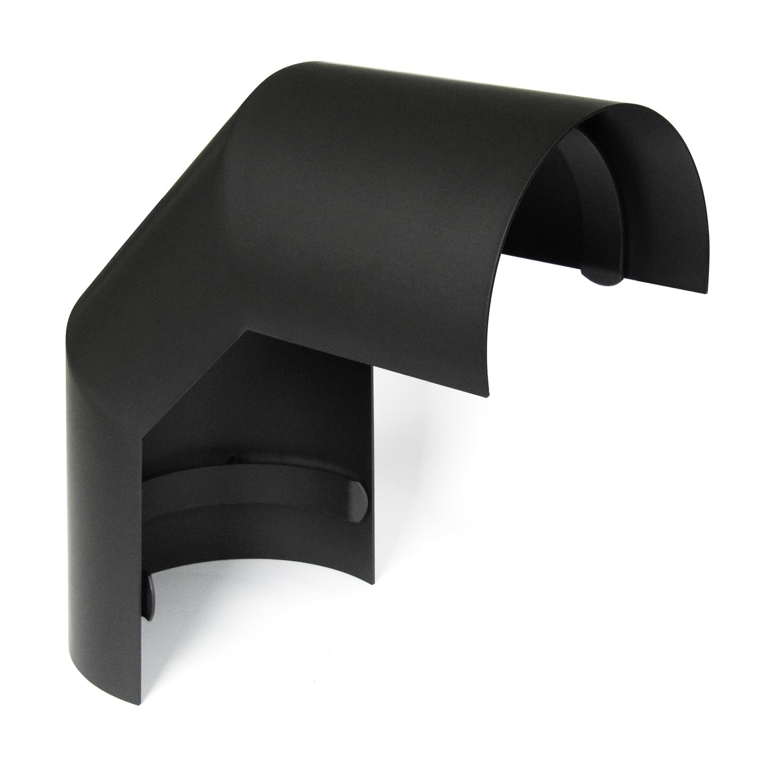 raik Thermoschild für Rauchrohrbogen 150 mm 90° Hitzeschutz für Ofenrohrbogen 3-teilig Stahl 2 mm Senotherm Beschichtung schwarz Kamin Zubehör reduziert Mindestabstand