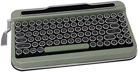 Penna Bluetooth Keyboard with with Black Chrome Keycap(US Language) (Switch-Cherry Mx Brown, Olive Green)