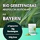 Gerstengras-Pulver BIO in Rohkost-Qualität aus Bayern und abgefüllt in Deutschland | Optimal für Sportler by brandl® | 500g Bio Gerstengras