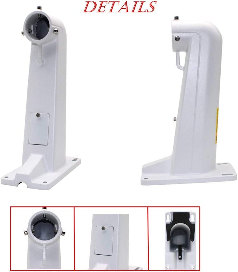 Raise Wall Mounting 1296p WI-Fi Bracket Indoor/Outdoor In White Color Only Suitable For Speed Dome Pendent Ptz Camera Mounting 2