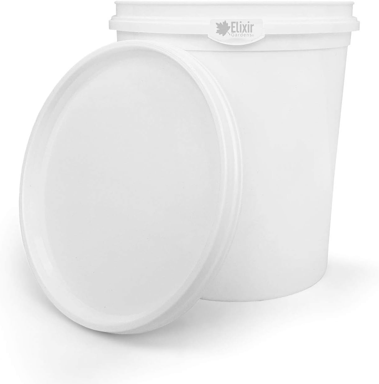 MultiPurpose Plastic Storage Buckets with Lids White (4, 1 Litre) Amazon.ca Patio, Lawn