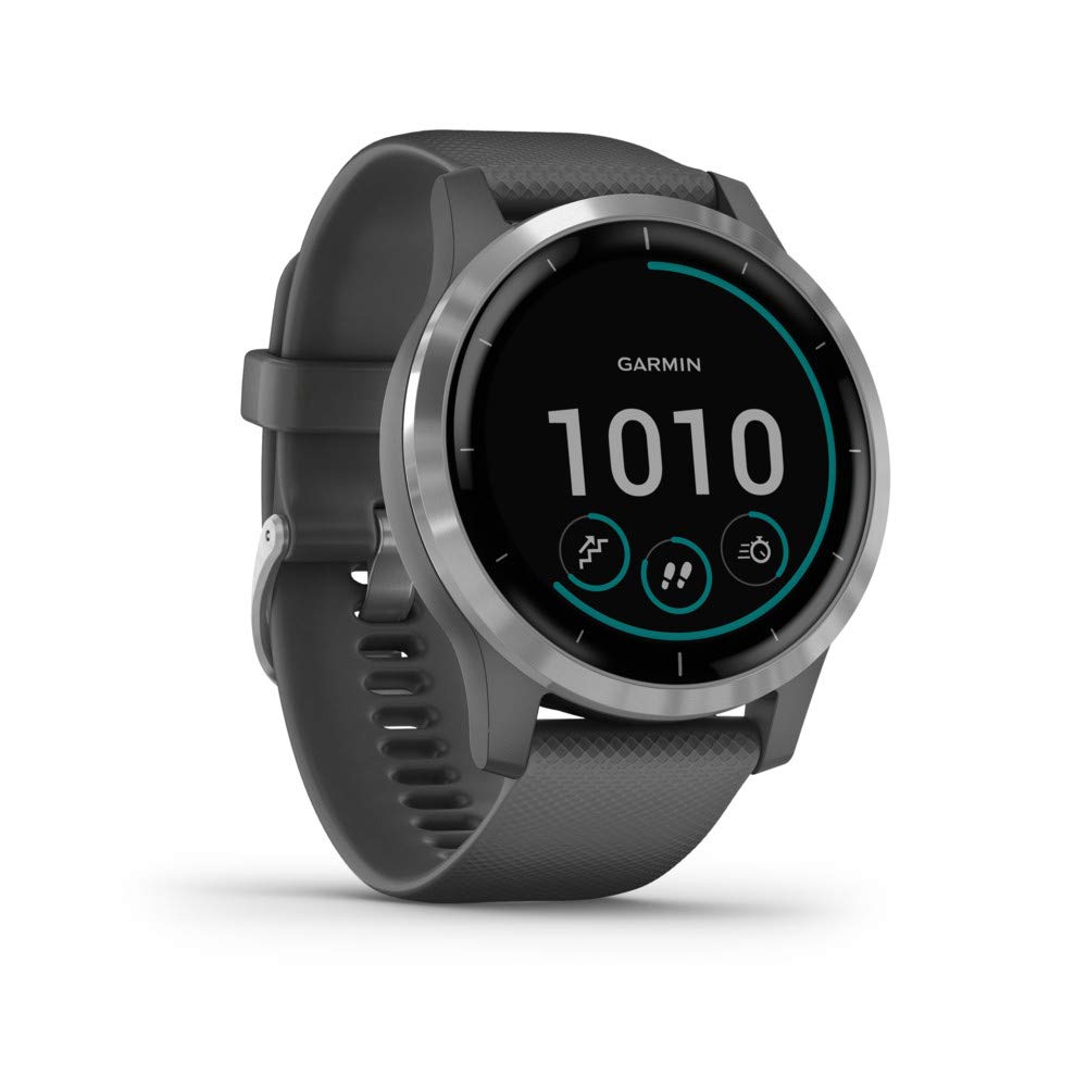 GARMIN Vivoactive 4 GPSスマートウォッチ Amazon.co.jp: GARMIN vivoactive 4 Shadow Gray/Silver 010