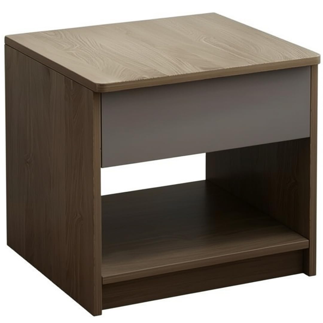 Commode de chevet compacte pour ranger les livres encombrants du lit