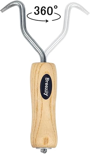 Miniatura 2 de 1 tornado de alambre, tornador de alambre de armadura, herramienta de valla de torsión de alambre de metal de hormigón (4 piezas de tornado de