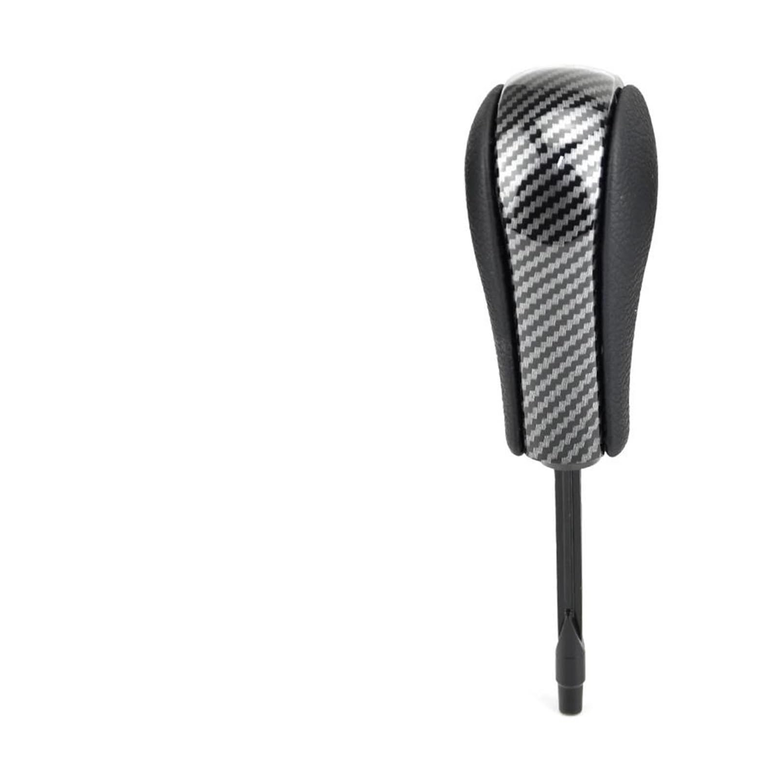 AHRPKAMERD Gear Shift Knob 1PCS for E39 E46 E53 E60 E61 E63 E64 E81 E82 E87 E90 E91 E92 E93 E83 Automatic Car Gear Shift Knob Shift knob(Carbon Fiber-Long)