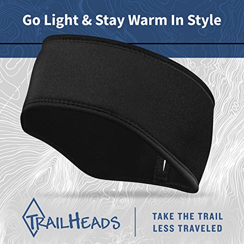 image for TrailHeads Women’s Ponytail Headband | Moisture Wicking Ear Band | T