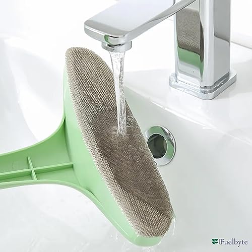 Image of Aider Multifunctional Screen Brush 2-in-1 Mesh Cleaning Brush Wiper with Extended Handle Window Cleaning Brush Net Cleaner Double-Sided Window Cleaner Window Mesh Cleaner (Multicolor) (Pack of 1)