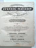  Rheinisches Pfennig-Magazin zur Belehrung und Unterhaltung für gebildete Stände - Erster Band. 9 Hefte in einem Band