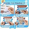 Resurhang 24 Sets Fishers of Men Craft Kit DIY Religious Craft for Kids VBS Vacation Bible Faith Jesus Sunday School Religious Hanging Ornament Decorations for Classroom Church First Communion #2