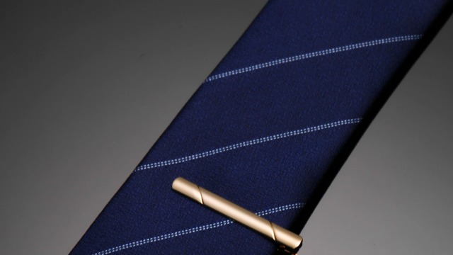 Amazon.com: MOZETO Tie Clips for Men, Black Gold Blue Silver Tie