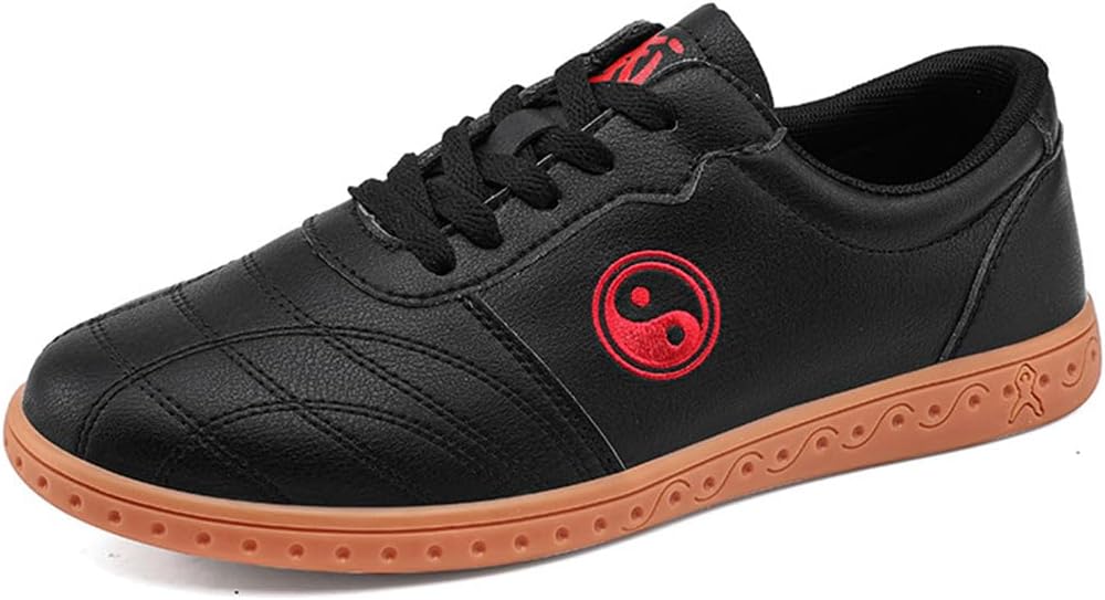 Unisex Martial Arts Shoes, Adults and Kids Taekwondo Shoes Breathable Kung Fu Tai Chi Sneakers for Taekwondo