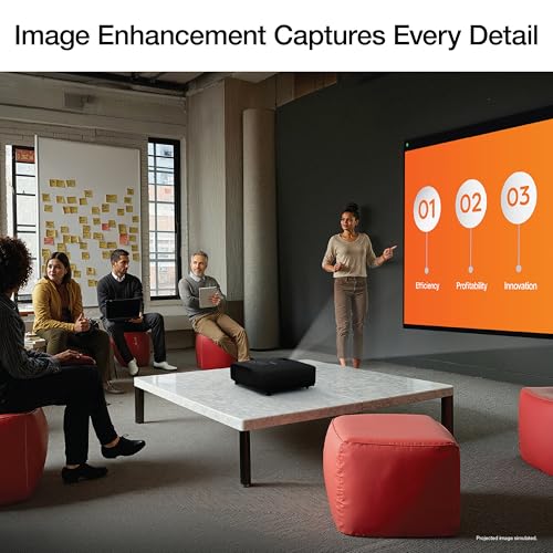 Epson Pro EX9270 Wireless 1080p 3LCD Projector 4,100 Lumens Color and White Brightness, Apple AirPlay, Miracast, Stream from Phone or Laptop, 2 HDMI Ports, 1.6x Optical Zoom, Built-In Speaker - Image 7