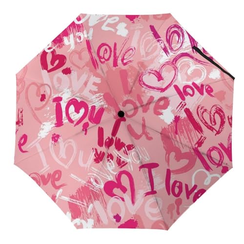 Parapluie voyage compact automatique fini d'être mouillé aux courses hippiques en plein air
