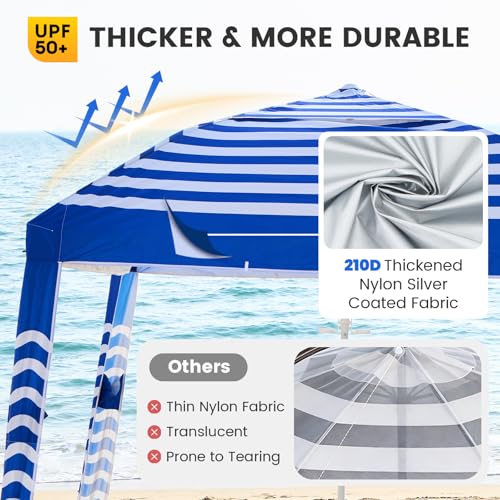 Zeraty 8'×8' Beach Cabana