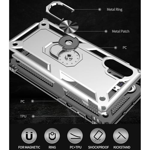Coque Samsung Note 10 Plus antichoc avec protège-écran intégré de 6.8 pouces