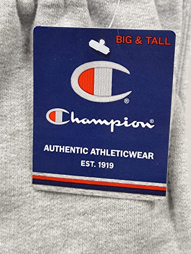 Champion Big & Tall Men's Midweight Fleece Joggers - Black 4XL3