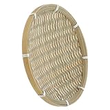 Panier tressé en fait main – son aspect simple et naturel lui confère une grande beauté. grâce à sa base et stable, il se pose sans problème sur une surface lisse. plateau en panier tressé