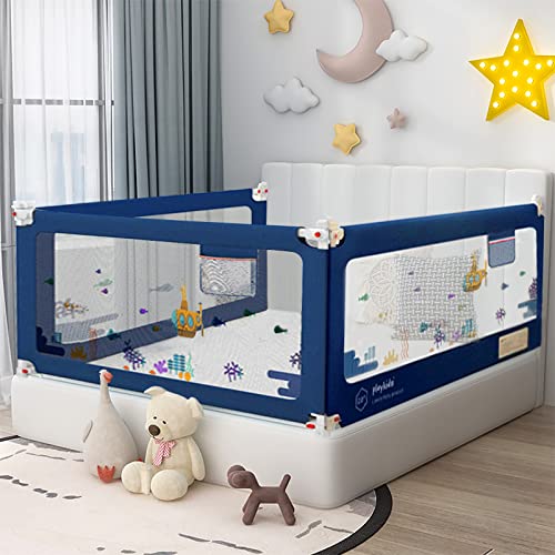 Maydolly Bettgitter für Kleinkinder, Portable höhenverstellbarer Rausfallschutz für Kinderbett Bettgitter für Kinder Schlafzimmerzubehör für Jungen und Mädchen Cover