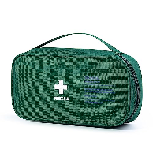 Bolsa para medicamentos, Oxford para emergencias, bolsa de cuidado de viaje, bolsa vacía de primeros auxilios, maletín de medicamentos, portátil, pequeño, para exteriores, camping, deportes, viajes