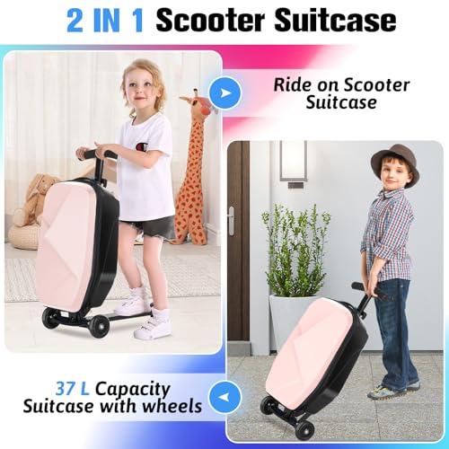 smilesun Scooter Luggage for Kids & Adults
