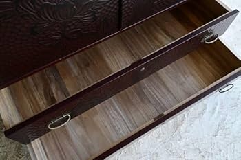 Amazon.co.jp: ほぼ佐藤恵仙作 鎌倉彫 心彫 桐箪笥 漆塗り 衣装 洋服