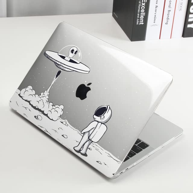 COMPAE - 3D Astronautss Case For Macbooks Air 13 M2 A2681 A2337 A2179 A2338 2020 M1 Chip Pro 12 11 15 16 А2141 A2289 2021 Latest Version (MM439-sj-TM Model A1708)