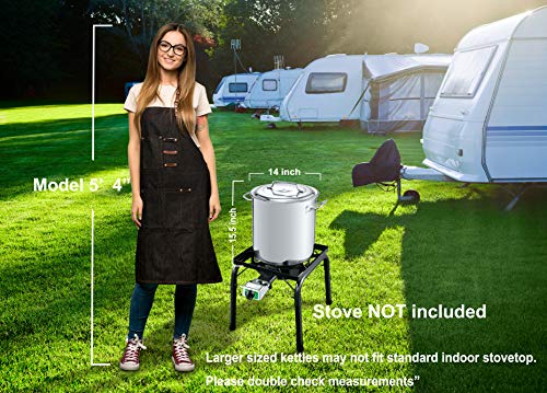 Concord Cookware Stainless Steel Stock Pot Cookware, 40-Quart #TOP5