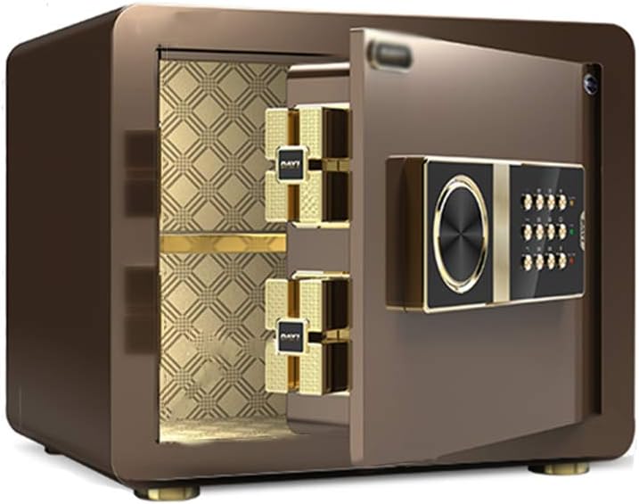 Security SafesHome Security Safes 25cm Small Digital Electronic Safe Box with Keypad Lock for Dormitory Home Office Hotel Jewelry Use Storage(Color:style2)