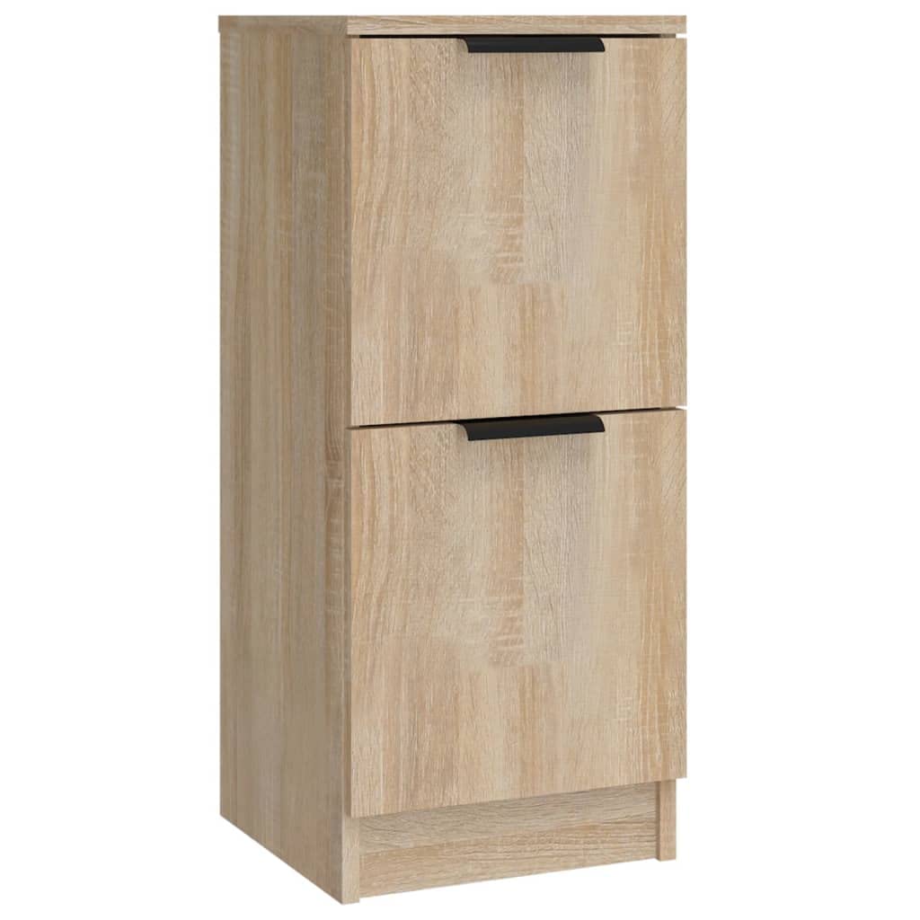 Credenze 3 pz Rovere Sonoma in Legno Multistrato,Mobili,Armadietti e portaoggetti,Buffet e credenze,37.15kg-3115846