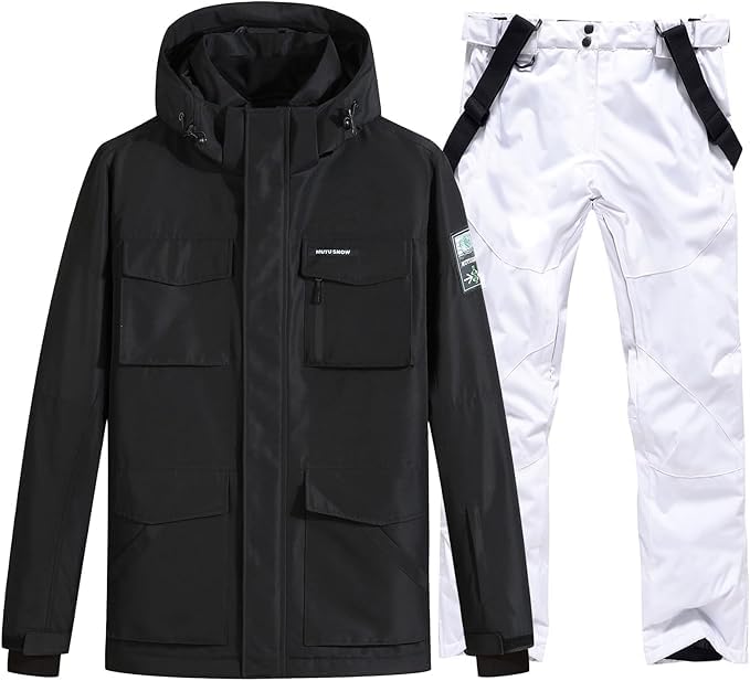 Reviews de Trajes para la nieve para Hombre disponible en línea. 50 RIUIYELE - Juego de trajes de esquí para hombre, resistente al viento, chamarra y pantalones de esquí, traje de nieve con aislamiento, para invierno, para snowboard, para nieve,...