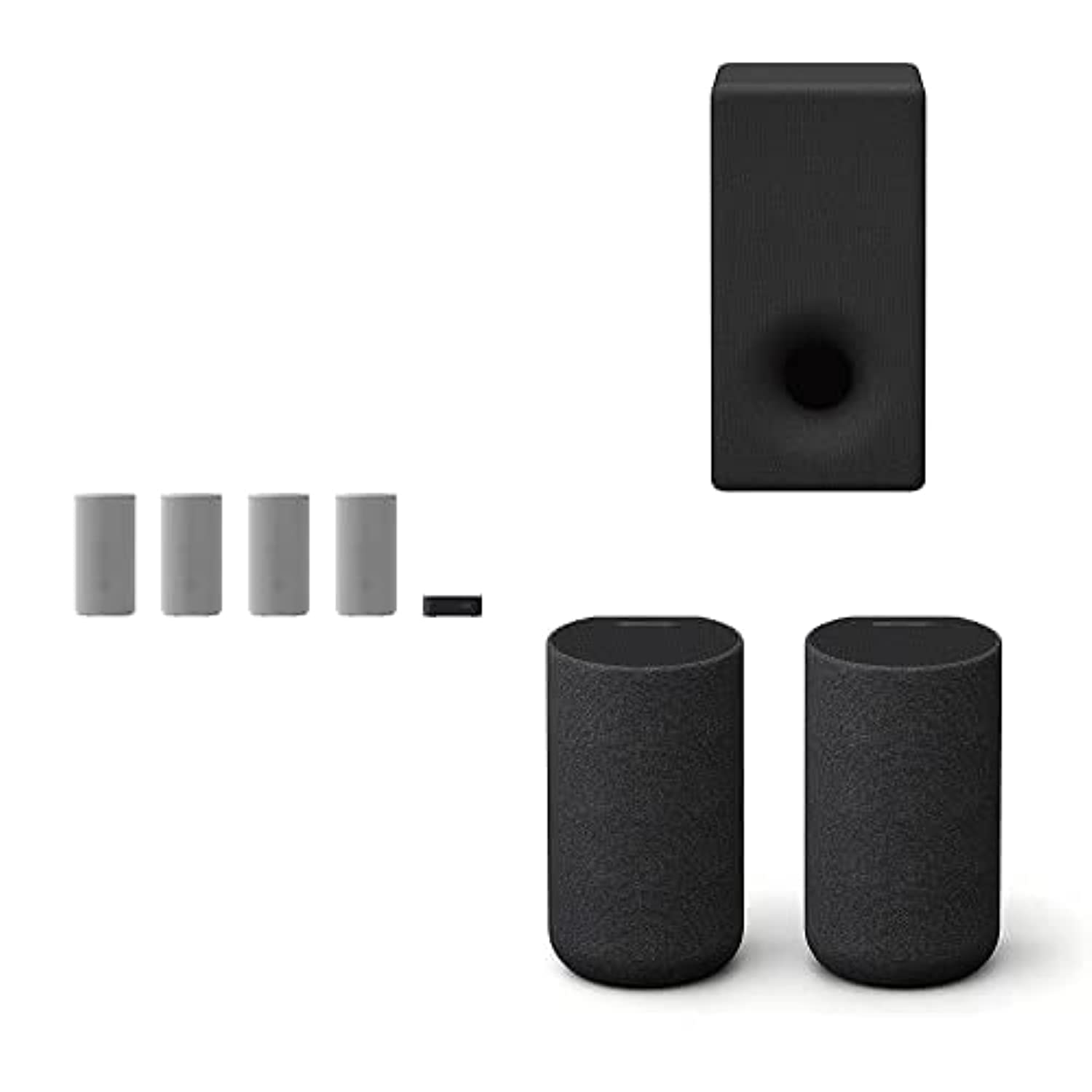 SonyHT-A9 High Performance Wireless Home Theater System With Subwoofer and SA RS5 Rear Speakers With Built-in Battery