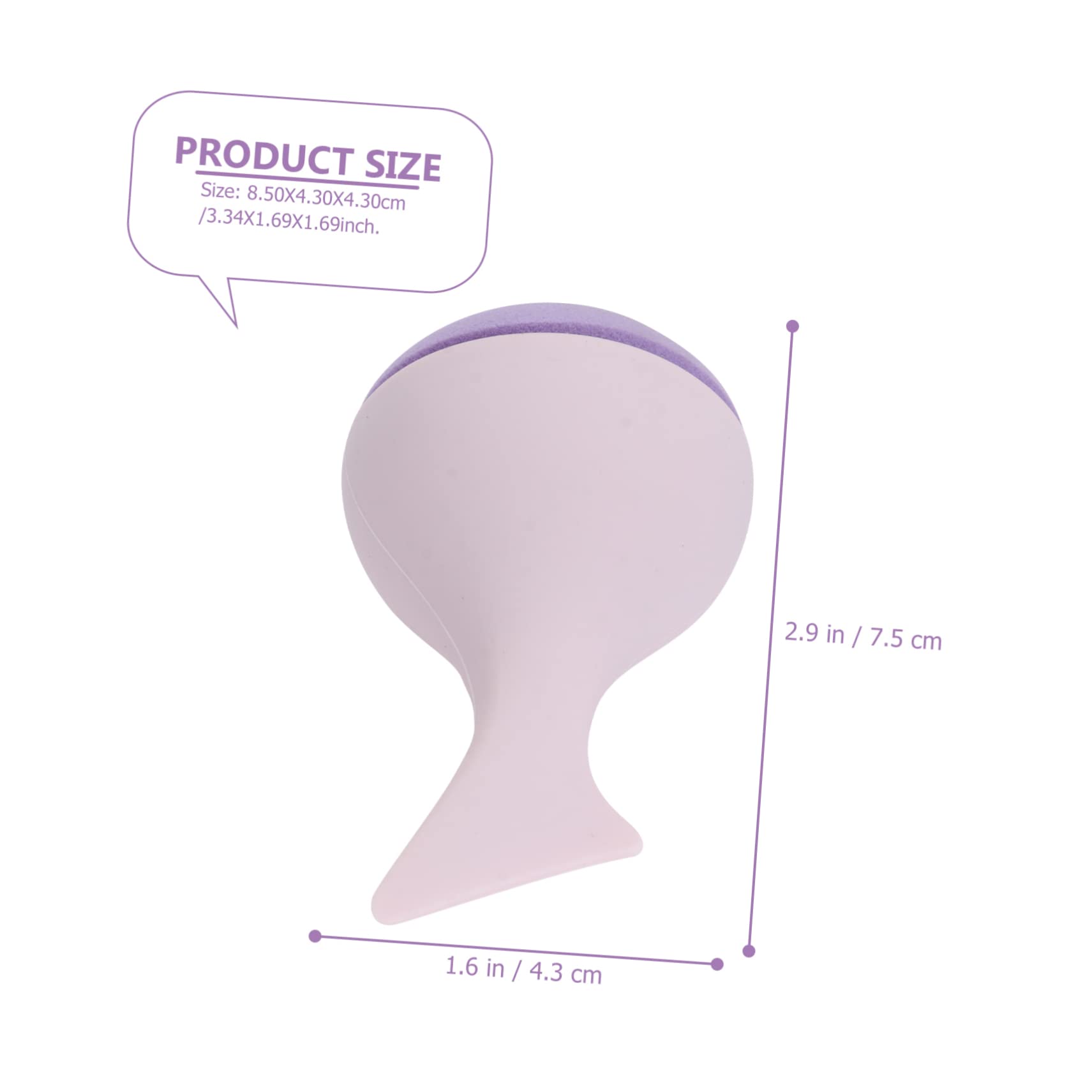 PartyKindom Beauty Tools Non-latex Makeup Eggs Powder Set Comfortable Lightweight for Daily or Professional Use