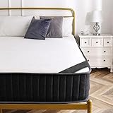 Buseu Federkernmatratze 7 Zonen Matratze Höhe 25 cm Öko-Tex Zertifiziert Tonnentaschenfederkern Härtegrad H2 Taschenfederkernmatratze Punktelastizität Hochwertiger Versteppter (140x200cm)