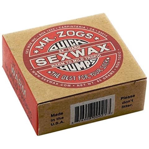 Mr Zogs Sex Wax Quick Humps. Warm to Mild Tropic Cover