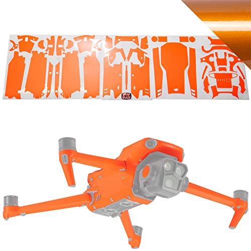 Image of WRAPGRADE Skin Compatible with DJI Mavic 3 Pro (Butterfly Copper)