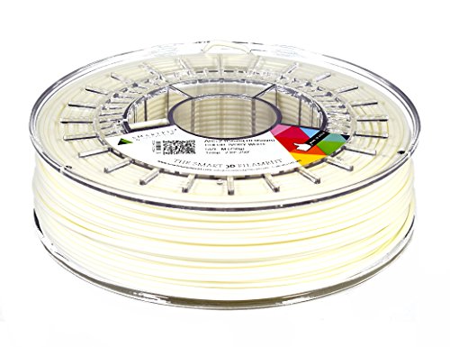 Smartfil PLA, 1.75 mm, Ivory White, 750g Filamento para Impresión 3D de Smart Materials 3D