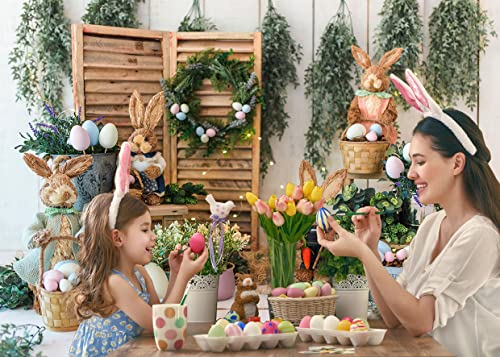 AIIKES 8x6FT Sfondo decorativo di Pasqua Giardino