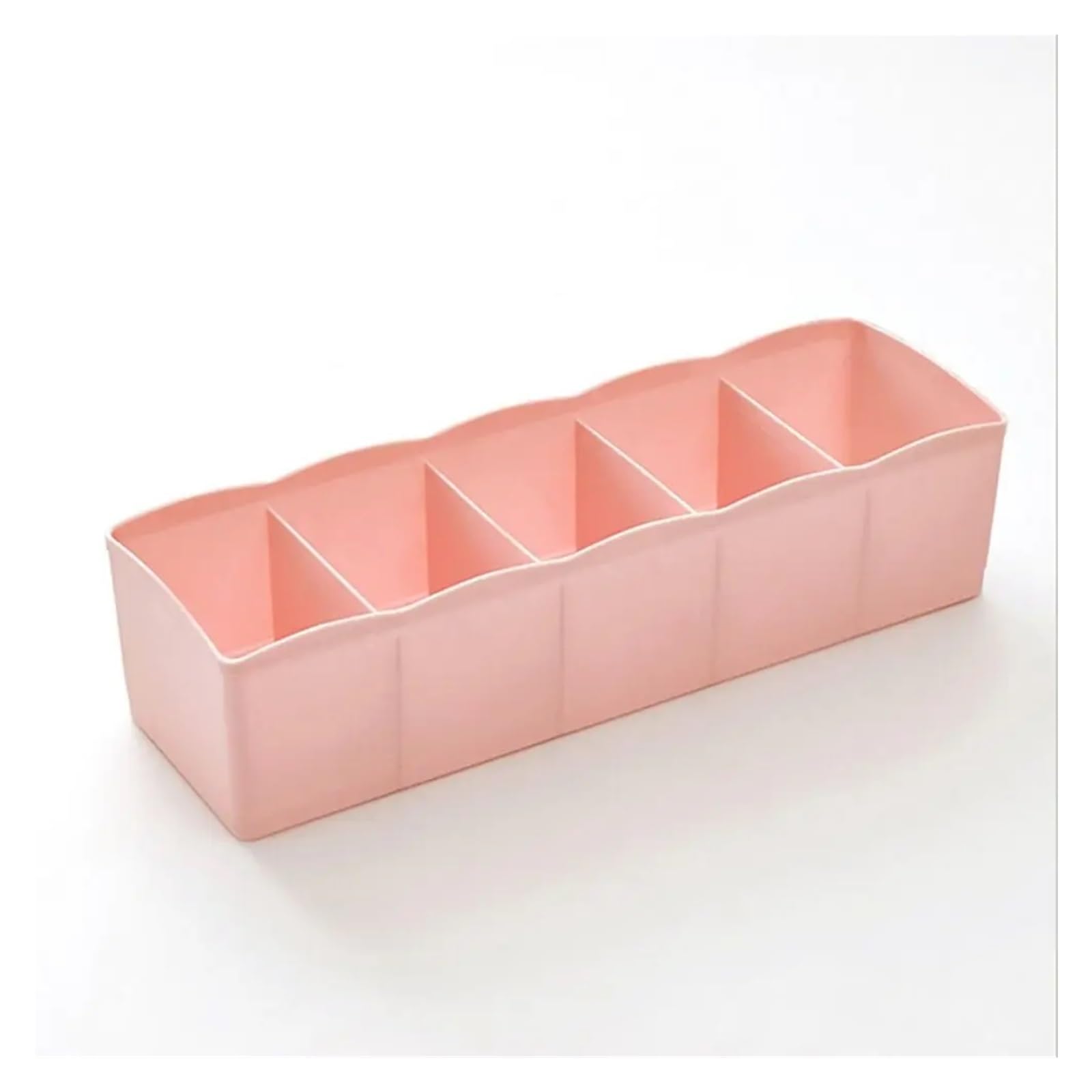 Fjoadnvm Color3 Drawer Dividers Sundries Storage Box Five Grid Stackable Drawer Divider Container Household Underwear Socks Organizer(Color3)