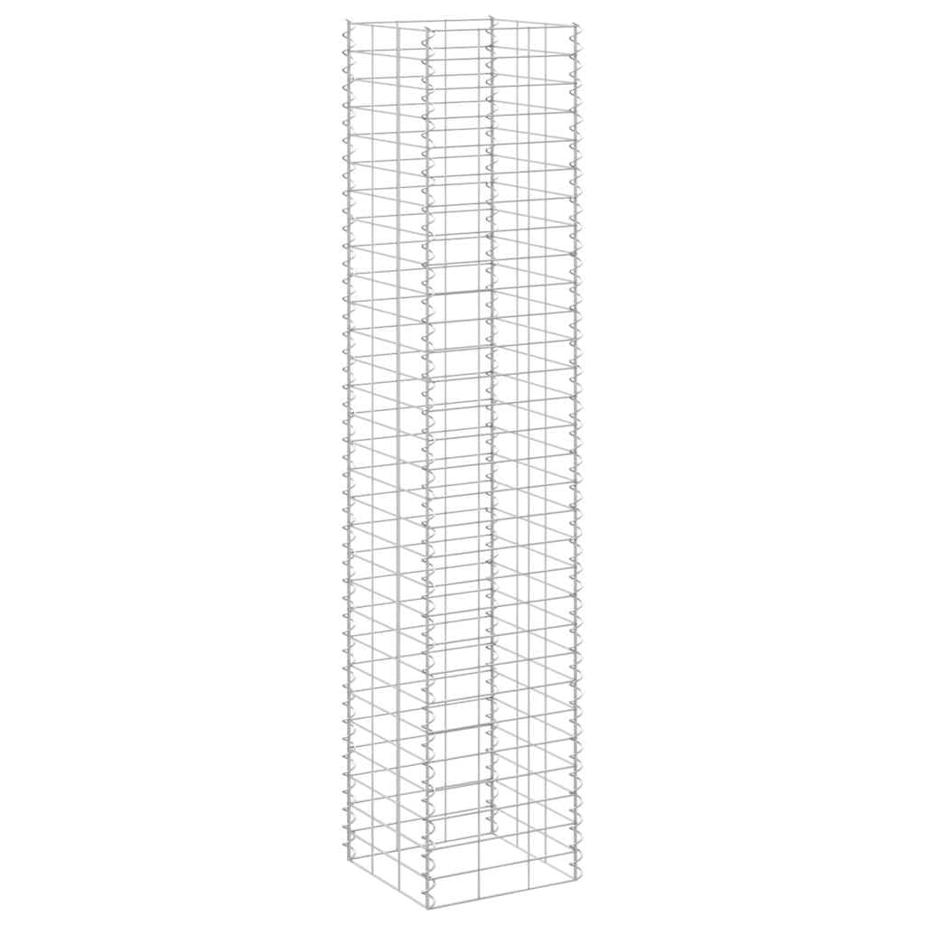 Lumanois Fioriere Rialzate a Gabbione 3 pz 30x30x150 cm in Ferro, Casa e Giardino,Prato e giardino,Giardinaggio,Vasi e fioriere, 16.85kg-151250