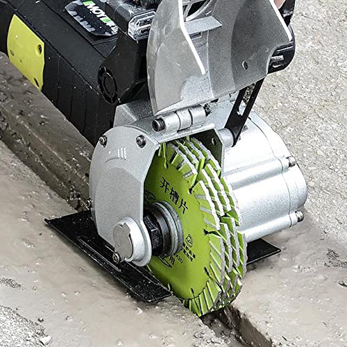 CaçAdor De Parede 4800w,MáQuina De Entalhe Com Mira Infravermelha De Linha 6200 Rpm, Largura De Cort