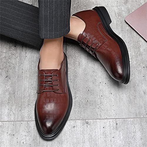 Men's Invisible Height Increasing Shoes Comfort Soft Oxford Leather Fashion Dress Uniform Business Shoes3