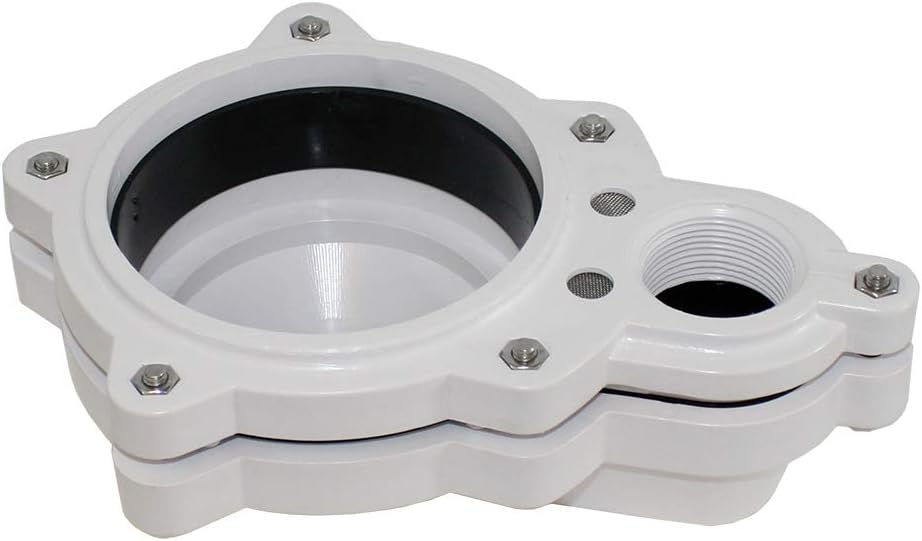 Merrill MFG Well Cap, ABS, 4' Casing W/ 1-1/4" IPS Conduit Tap